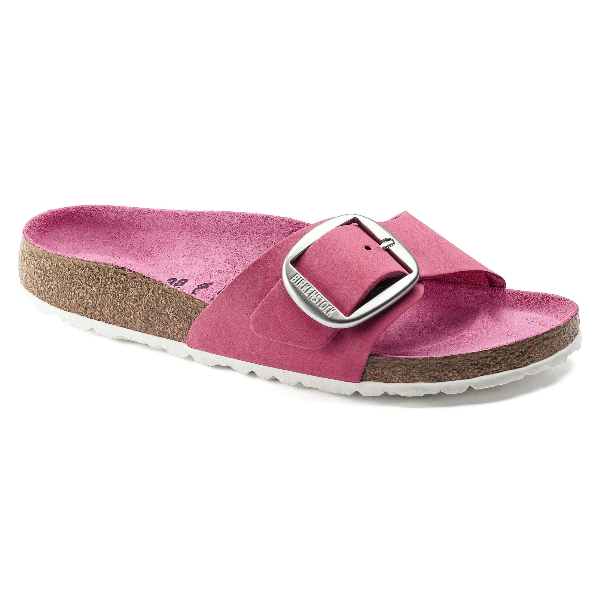 Madrid Big Buckle Nubuck Leather