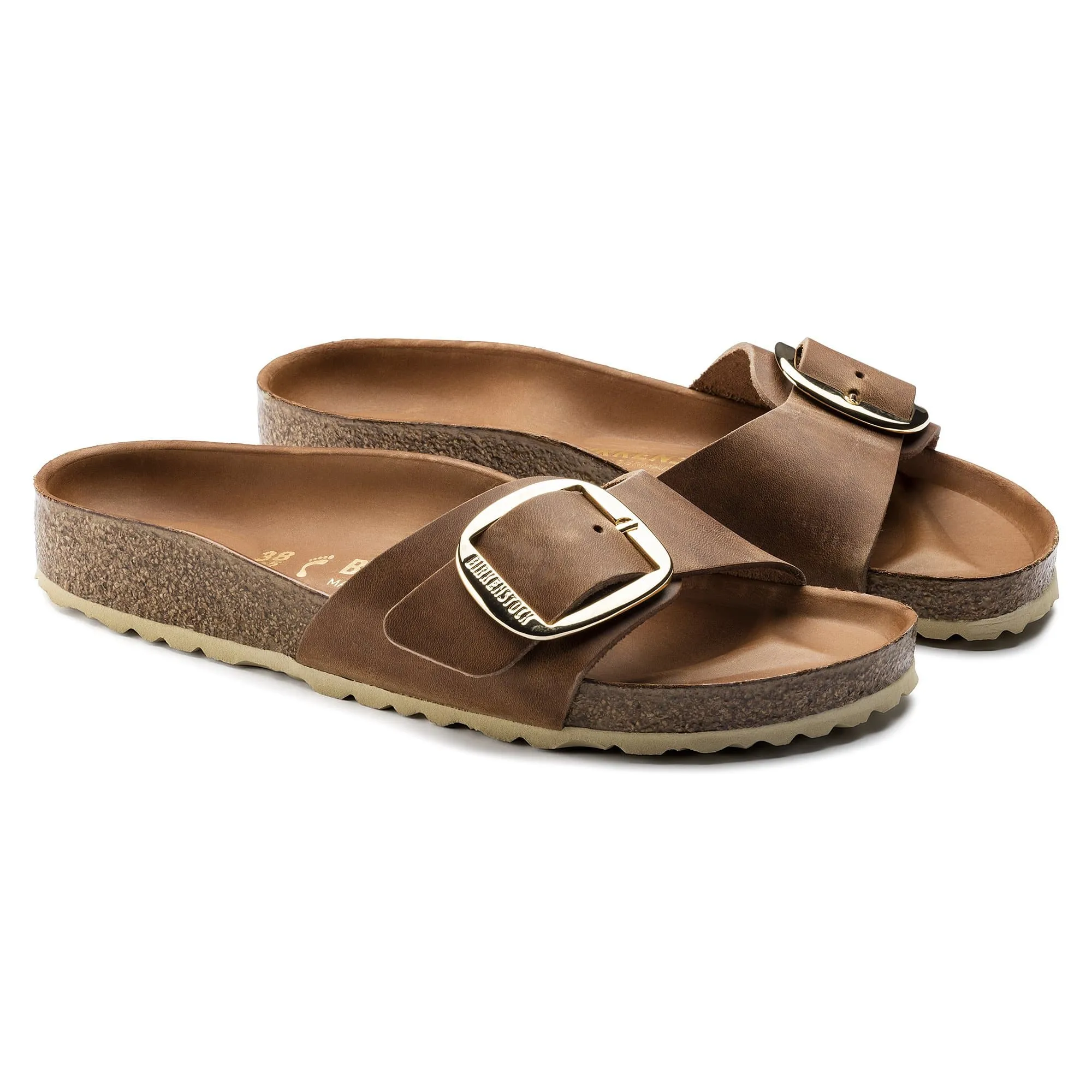 Madrid Big Buckle Oiled Leather