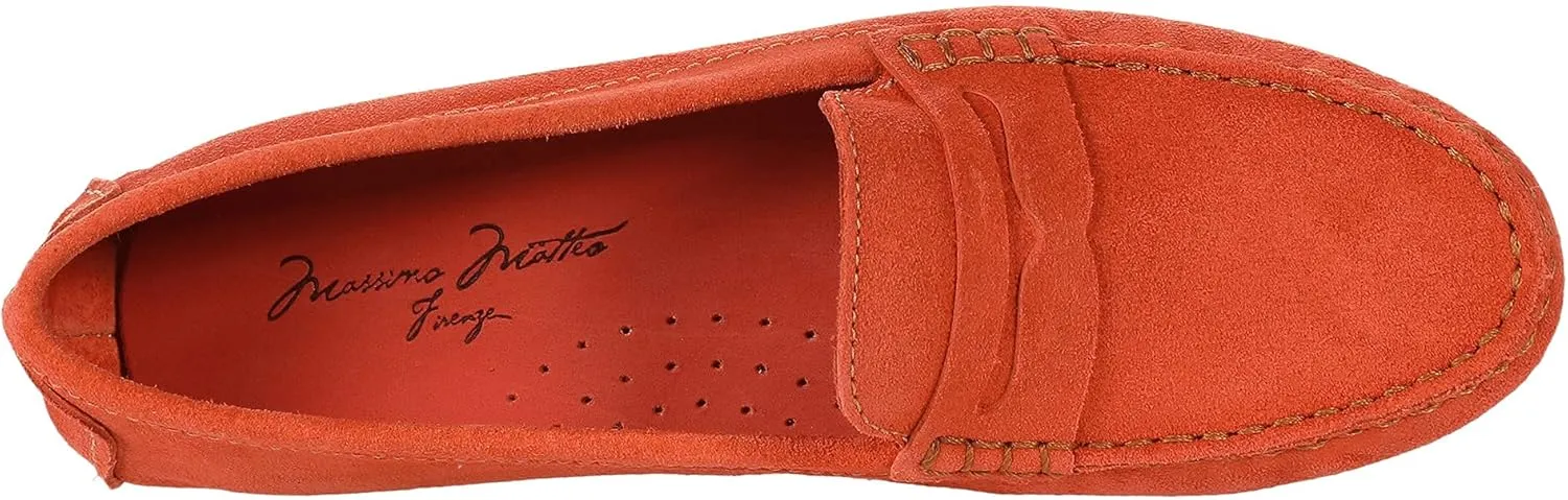 Massimo Matteo Suede Penny Driver