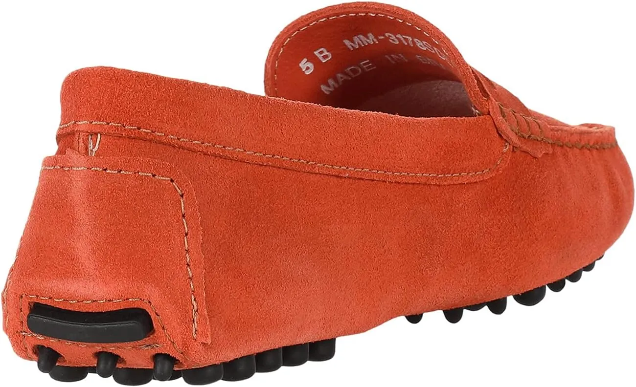 Massimo Matteo Suede Penny Driver