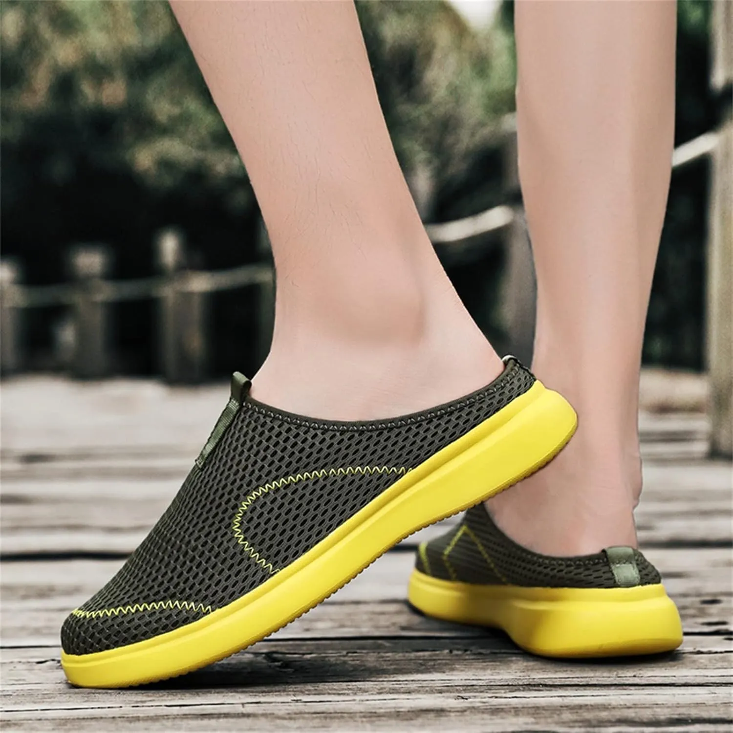 Mens Dress Shoes Casual Fashion Summer Men Casual Shoes Breathable Mesh Shallow Casual Shoes for Men Suede