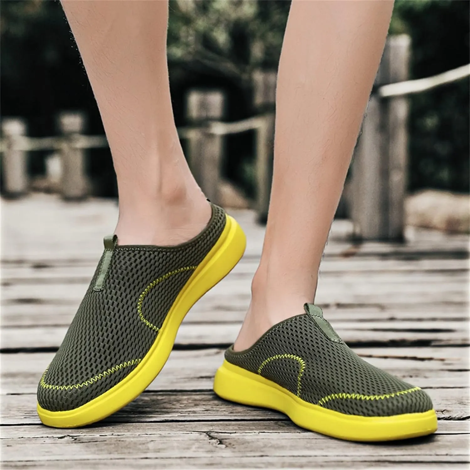 Mens Dress Shoes Casual Fashion Summer Men Casual Shoes Breathable Mesh Shallow Casual Shoes for Men Suede