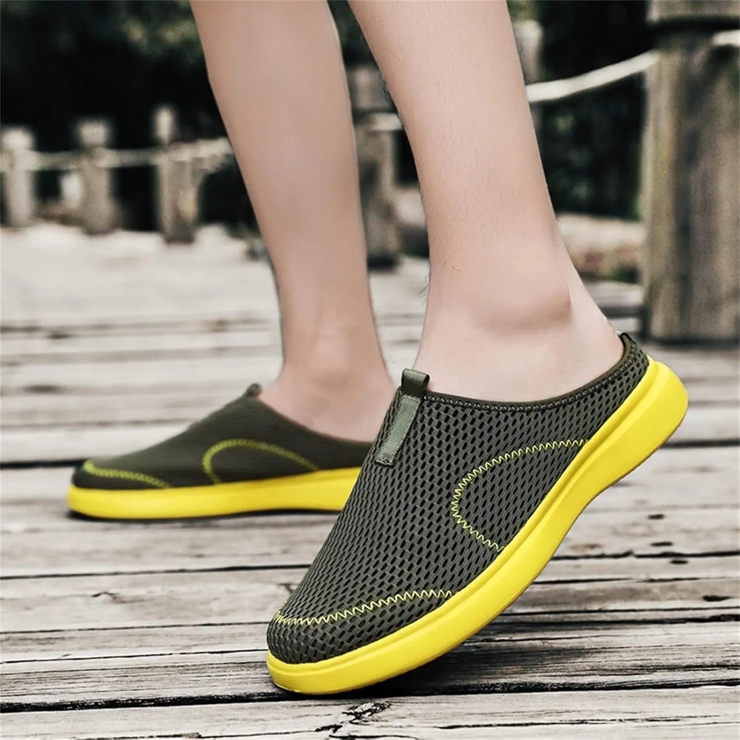Mens Dress Shoes Casual Fashion Summer Men Casual Shoes Breathable Mesh Shallow Casual Shoes for Men Suede