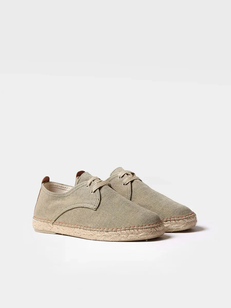 Men's espadrilles with laces - DIXON