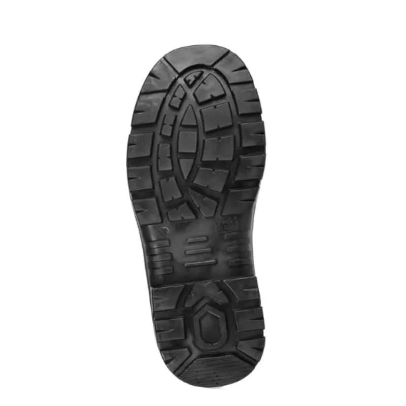 Mens Hard Yakka Steel Cap Grit Emboss Pull Up Boots