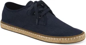Mens Navy Comfort Zane Round Toe Platform Lace-Up Espadrille Shoes 7 M