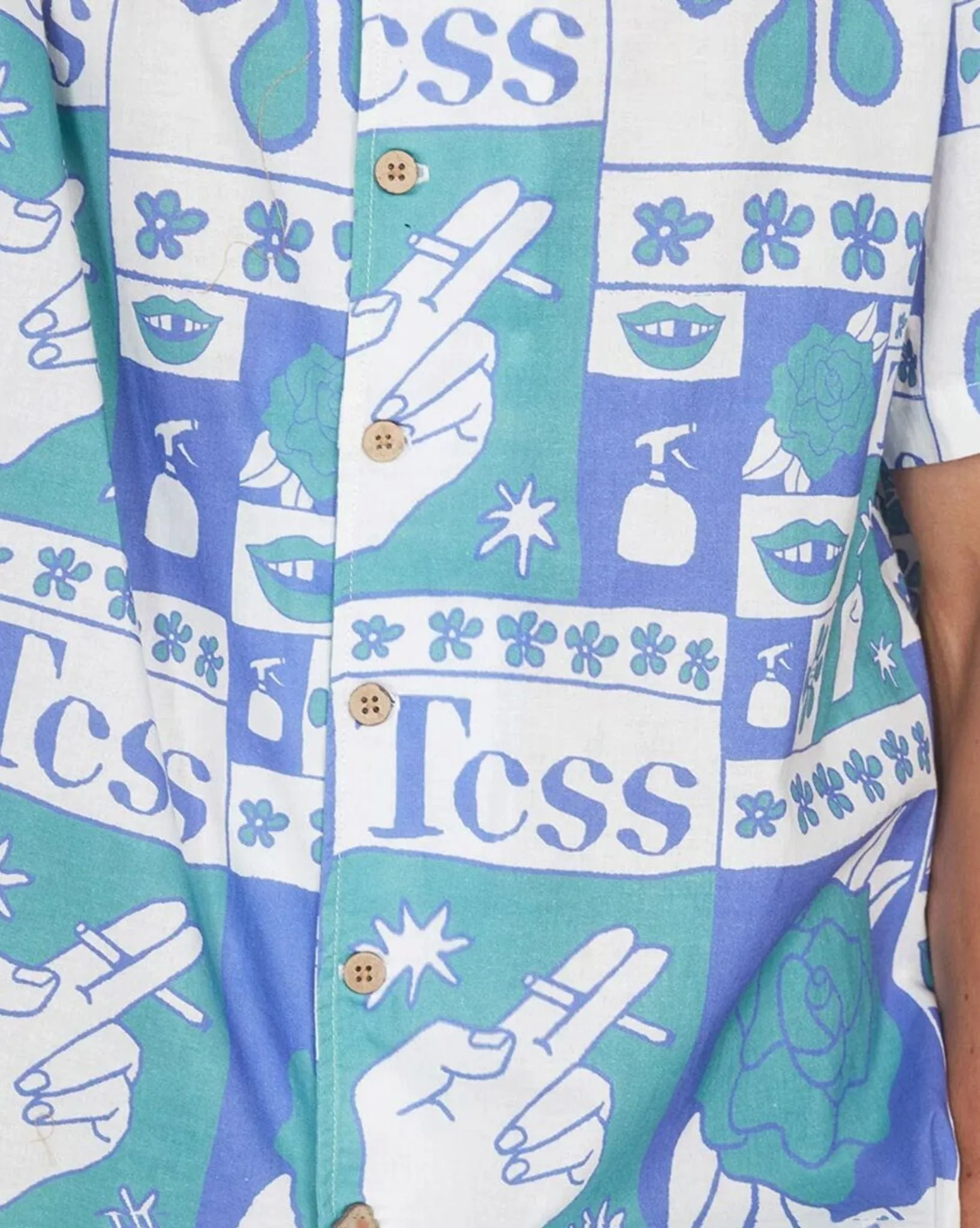Mens Ritual Shirt Aegean