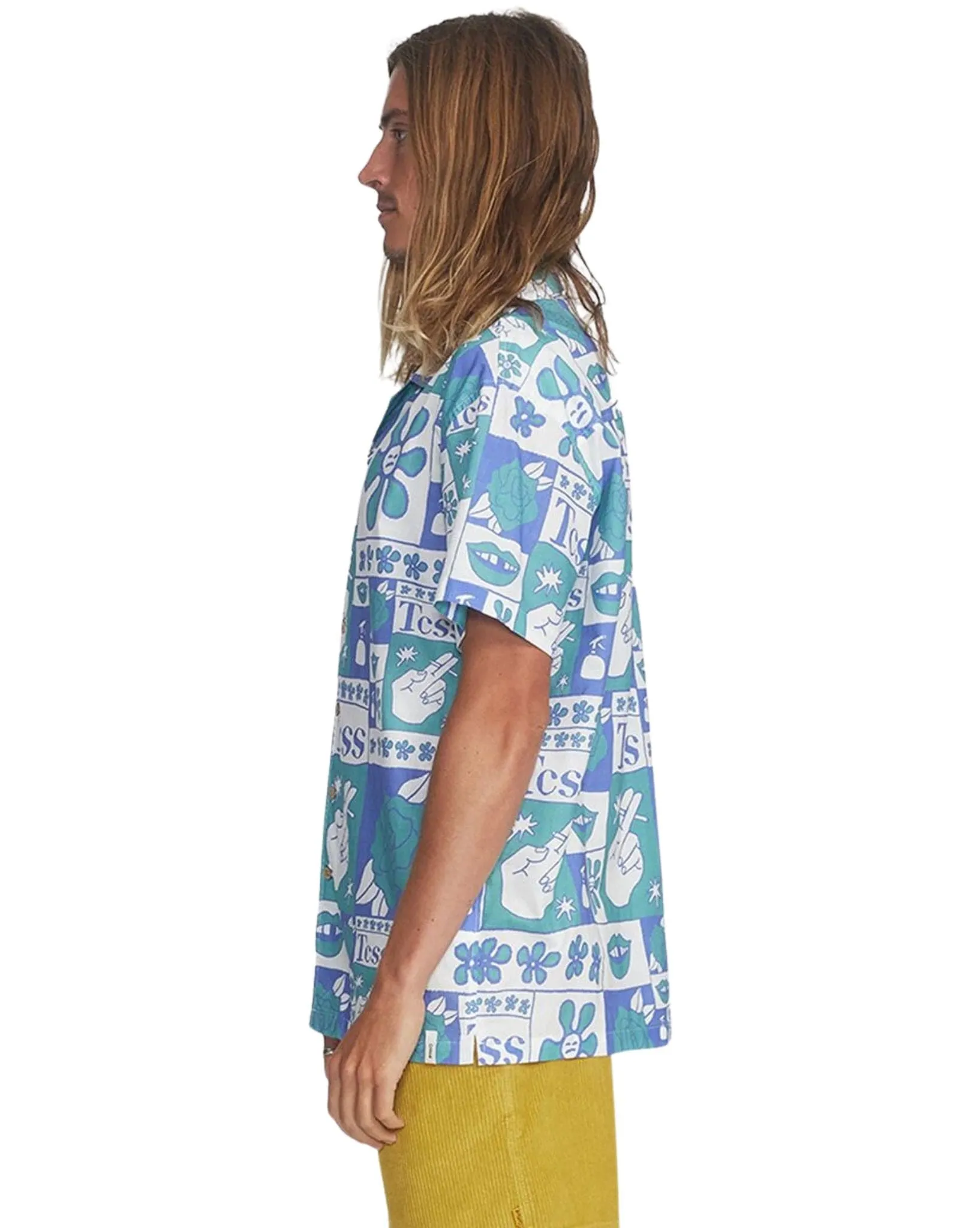 Mens Ritual Shirt Aegean