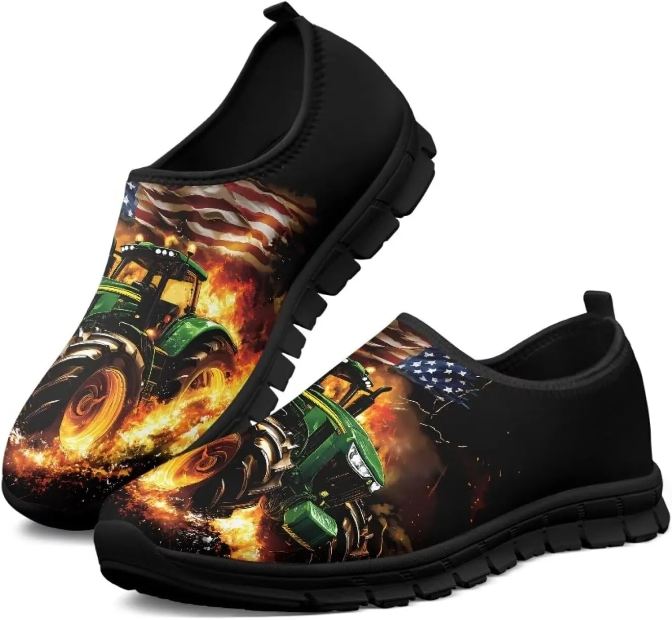 Men's Running Shoes Non-Slip Fashion Shoes Lightweight Athletic Gym Work Sneakers Breathable Mesh Sports Walking Shoes US Size US 5-14