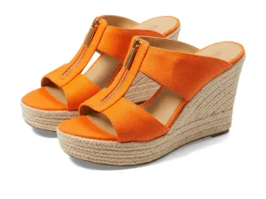Michael Kors Bradley Mule Apricot 8 M