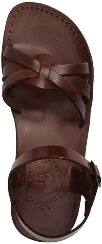 Miriam - Leather Slingback Buckle Sandal - Womens Sandals
