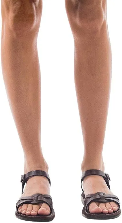 Miriam - Leather Slingback Buckle Sandal - Womens Sandals