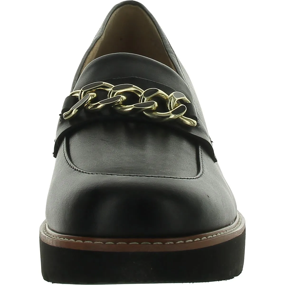 Naturalizer Womens Desi Leather Slip On Loafer Heels