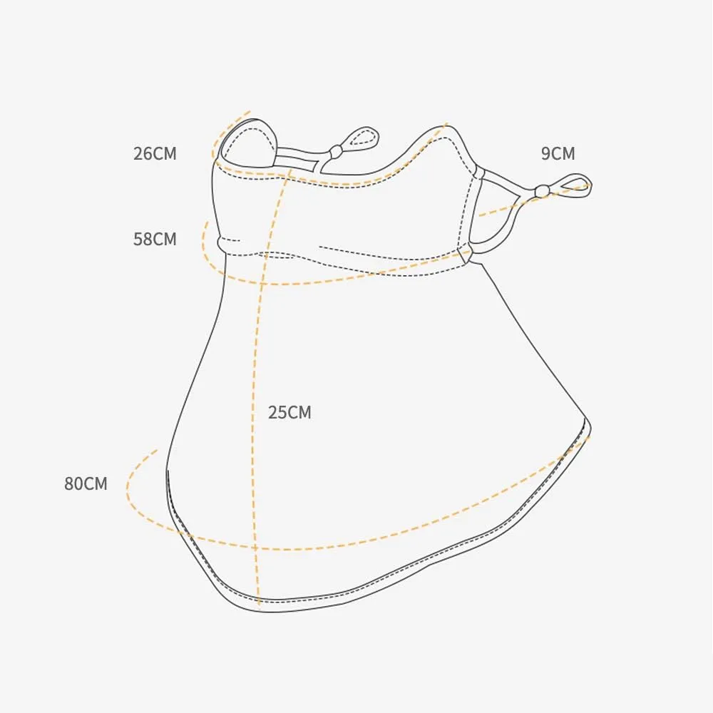 Neck Gaiter Face Scarf Cover Sun Protection Balaclava Cloth Bandanas with Ear Loops 19SSF018