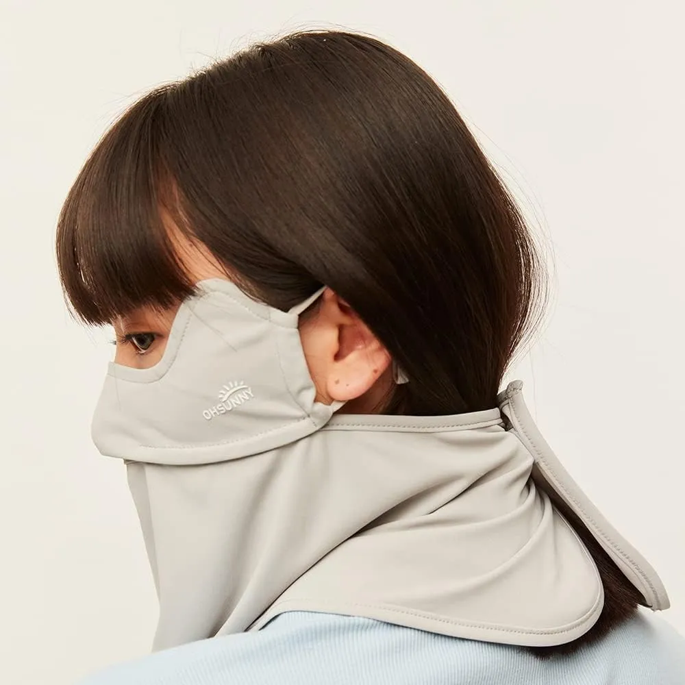 Neck Gaiter Face Scarf Cover Sun Protection Balaclava Cloth Bandanas with Ear Loops 19SSF018