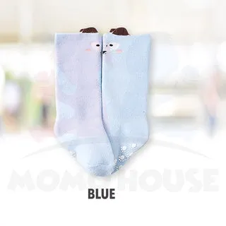 Newborn Cotton Baby Knee High Socks Kids Infant Toddler Cartoon Anti Mosquito Stockings Soft Cotton Long Tube HSOCK01