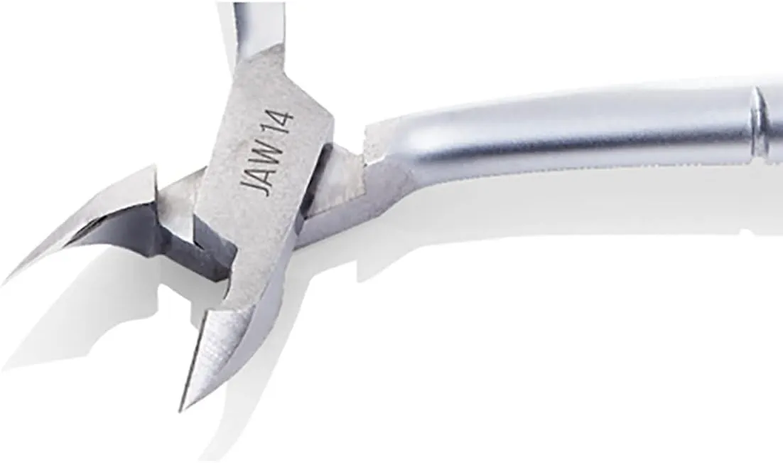 Nghia Professional Stainless Steel Cuticle Nipper C-04 (D-03) Jaw 14 Osimihome Cuticle Cutter Trimmer Manicure Tools with Double Spring– Perfect Nail Care Tool at Home/Spa/Saloon (1 PCS)
