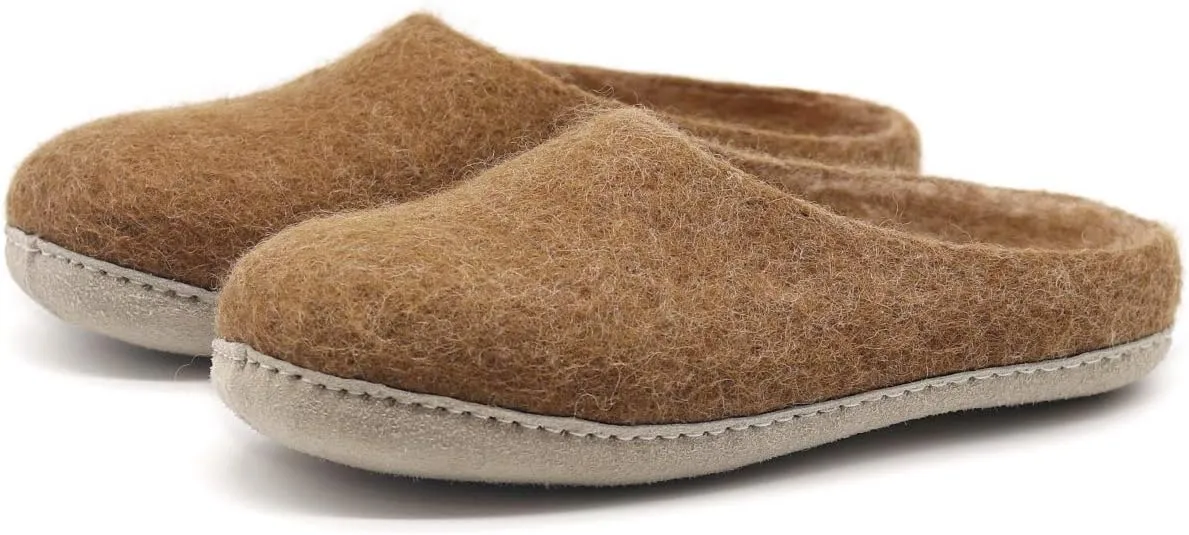 Nootkas Women's Felted Merino Wool 'Astoria' Mule House Slipper