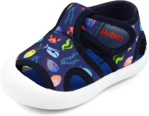 OAISNIT Baby Girls Boys Sandals Summer Sneakers Non-Slip Lightweight Beach Water Shoes Toddler First Walkers