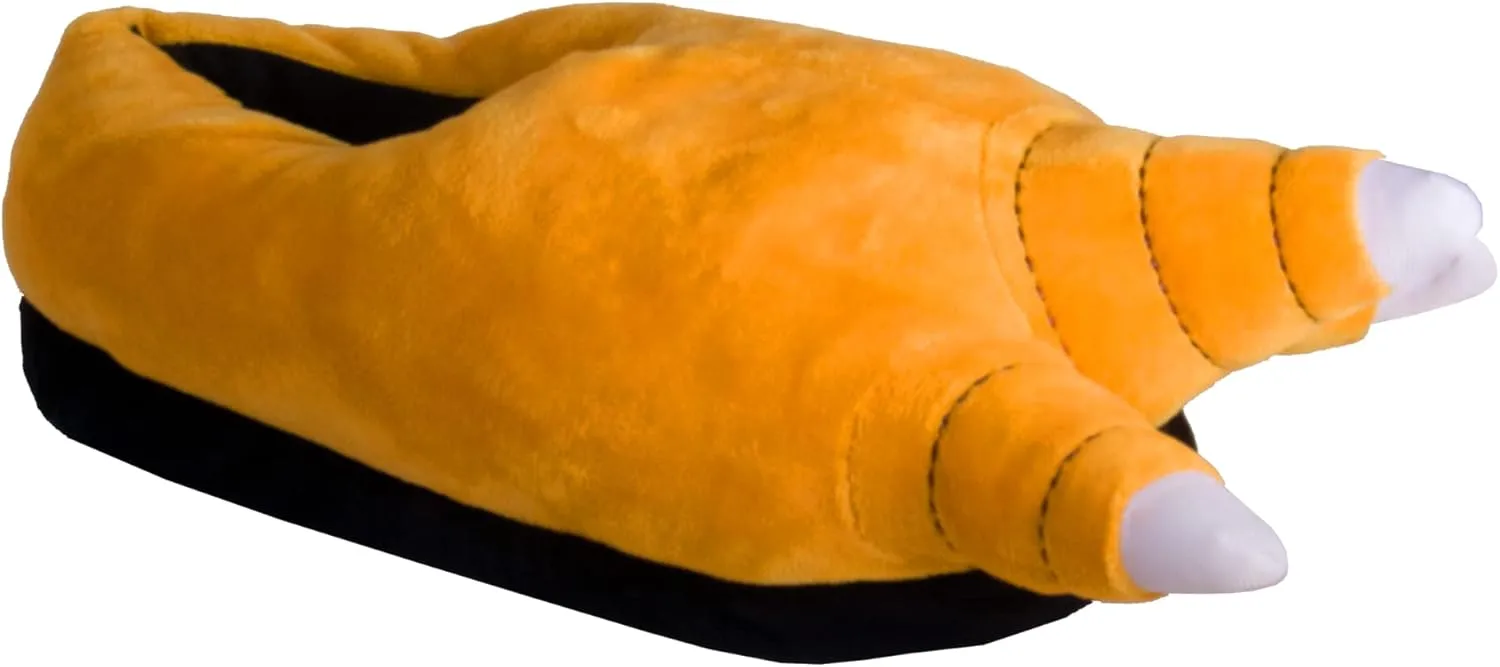Odd Sox, Chicken Feet Slippers, Fun Fuzzy Novelty