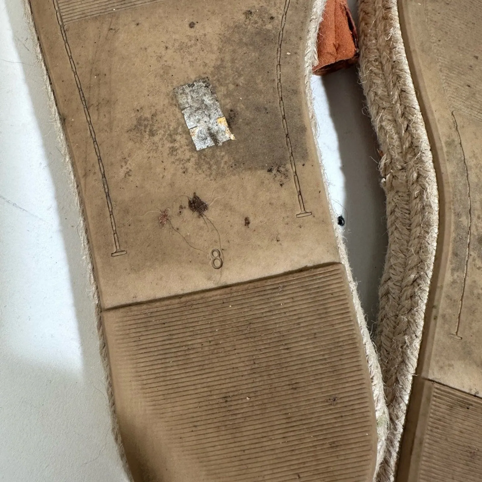 Old Navy Faux Suede Espadrille Slide Sandal