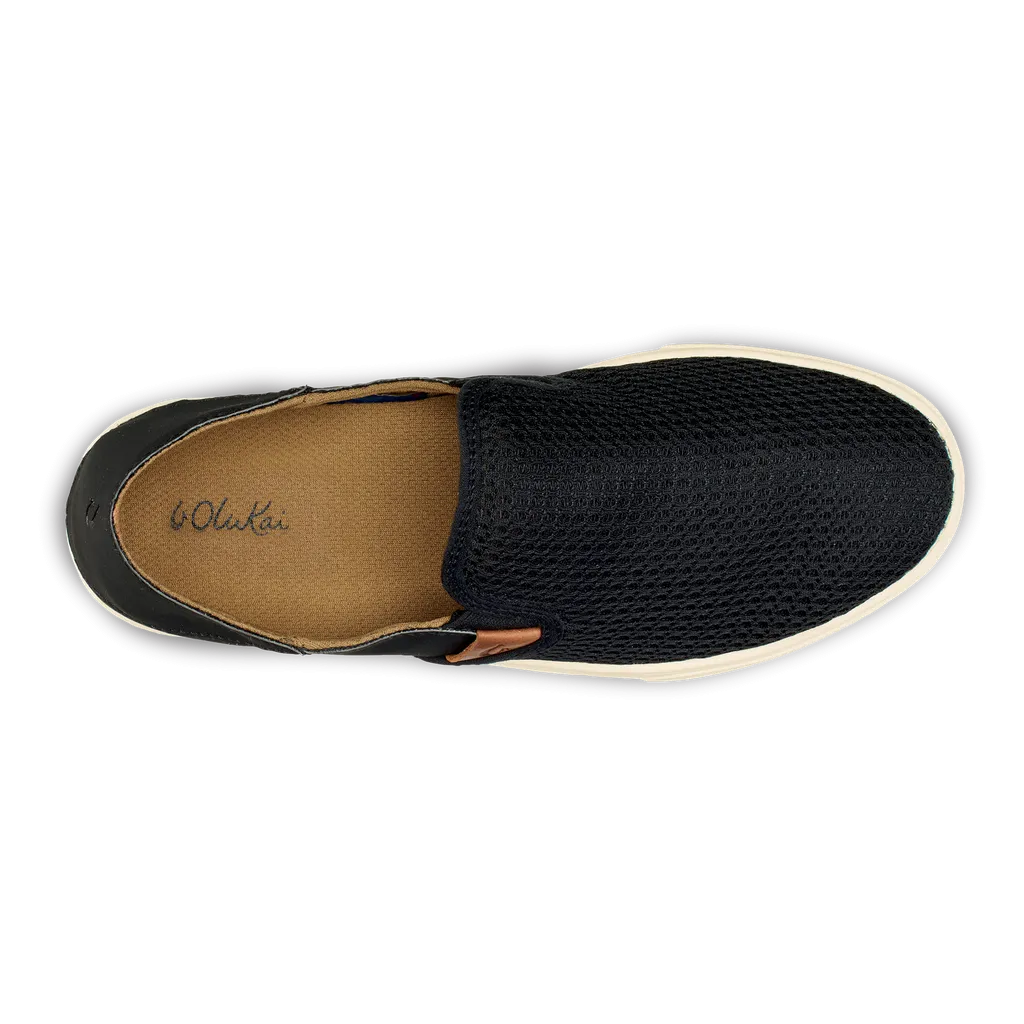 Olukai Pehuea Shoe-Black/Black