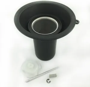 One Pack Motorcycle Rubber Carburetor Membrane Bowl, Carb Slide Vacuum Diaphragm Valve Piston Needle Spring Kit Set For Honda VT1100T Shadow A.C.E.Tour 1998-2001 1999 2000 OEM NO. 16111-MAA-A00