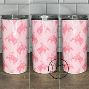 Pink Cowgirl 4in1 Can Cooler