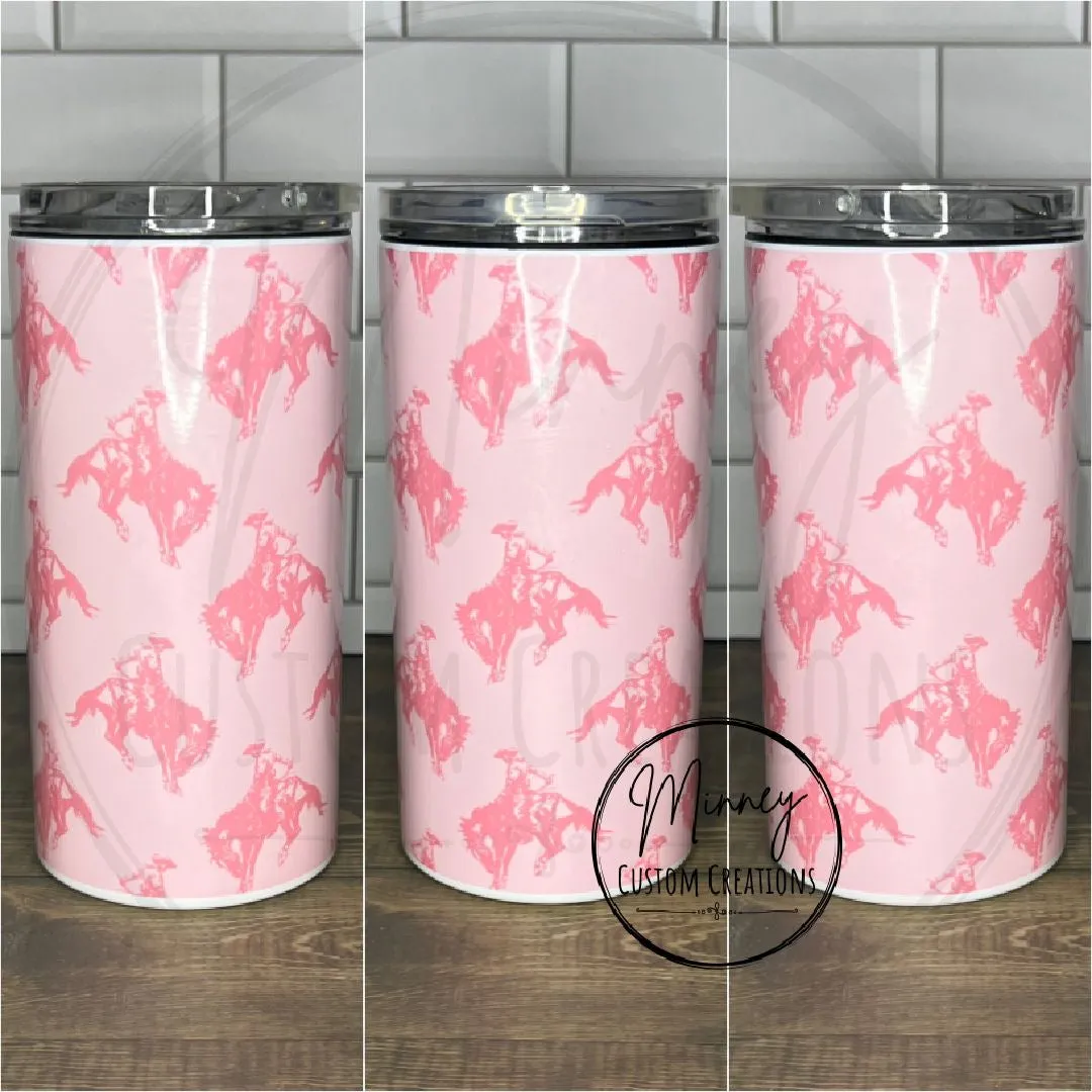Pink Cowgirl 4in1 Can Cooler