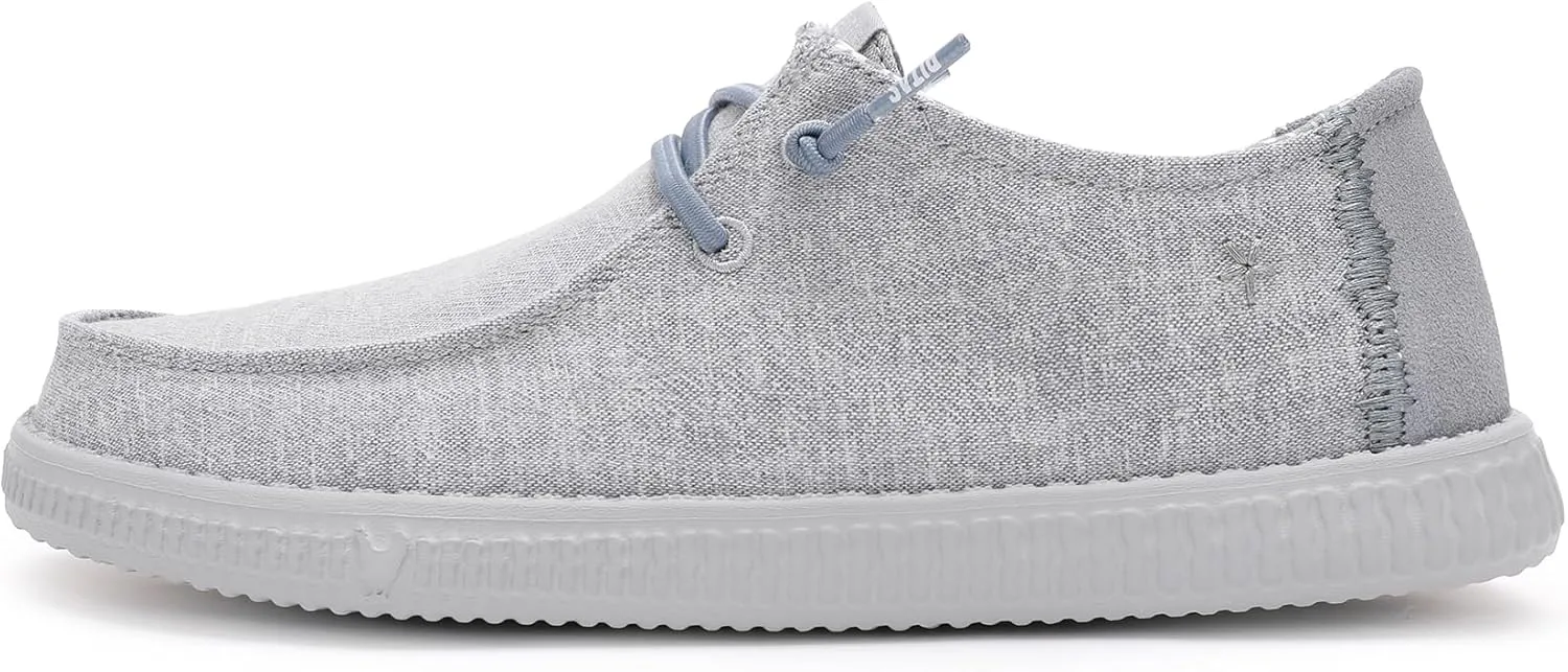 PITAS Fira Women's Slip-On Shoes | Lightweight Comfortable Casual Shoes | Stylish Daily Wear Loafers for Women | Blue