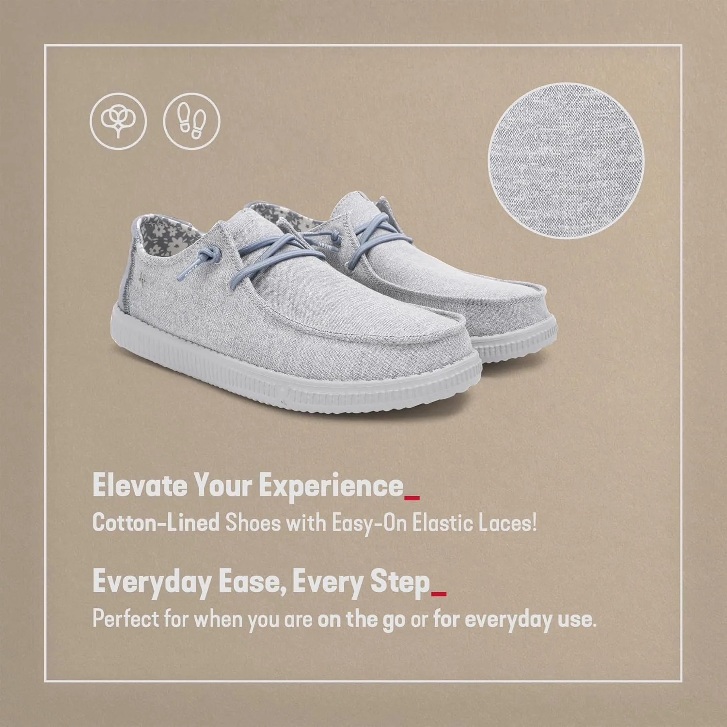 PITAS Fira Women's Slip-On Shoes | Lightweight Comfortable Casual Shoes | Stylish Daily Wear Loafers for Women | Blue