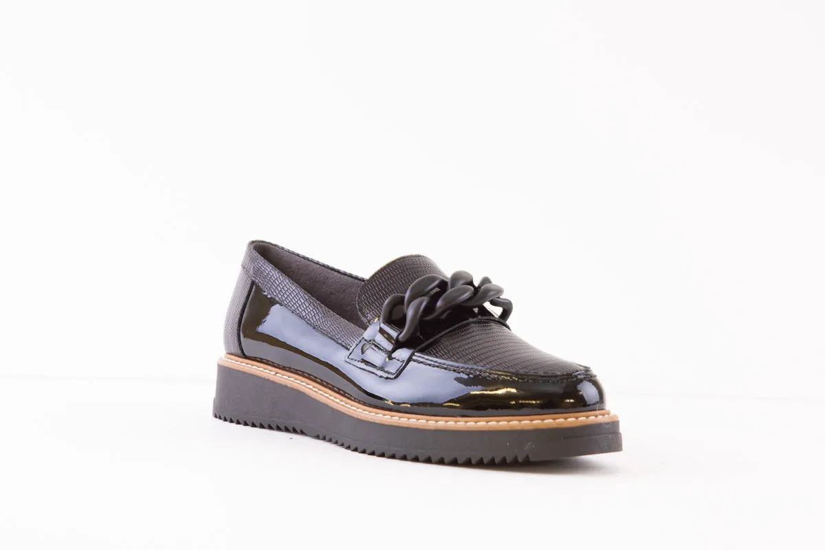 PITILLOS - 1670 CHUNKY STYLE LOAFER - BLACK