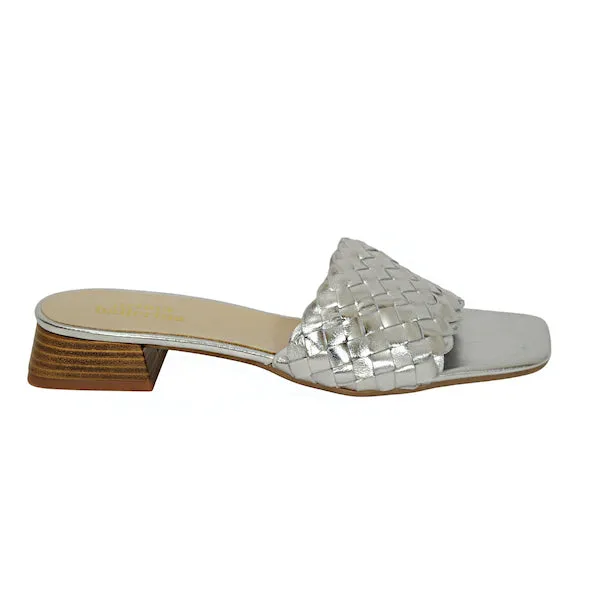 Prima Ballerina - Geflochtene Mules Marina Argento