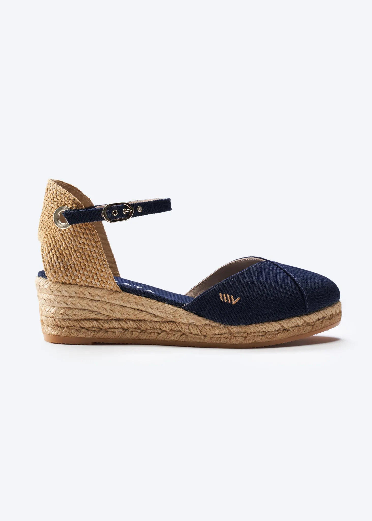 Pubol Canvas Espadrille Wedges by Viscata