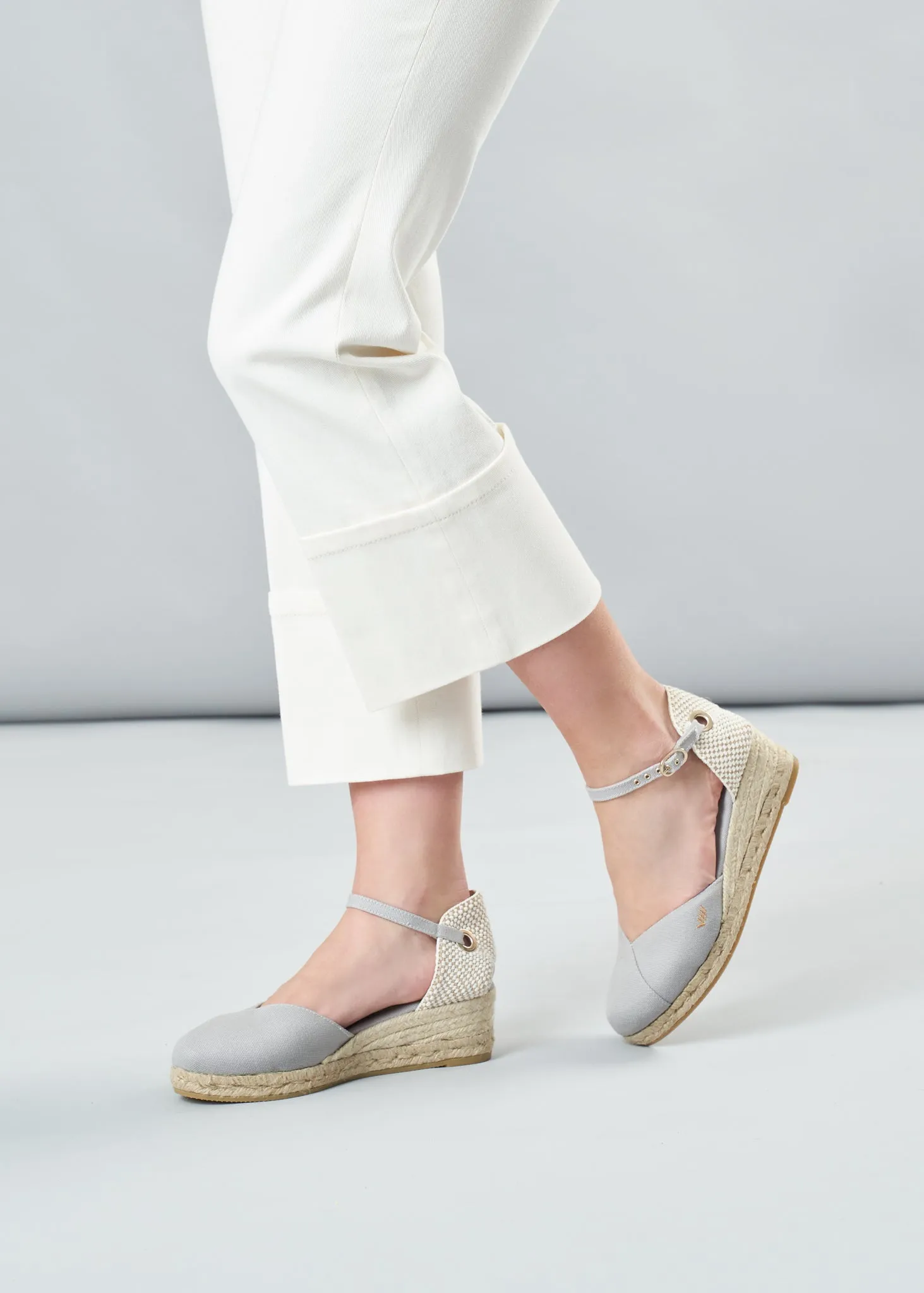 Pubol Canvas Espadrille Wedges by Viscata
