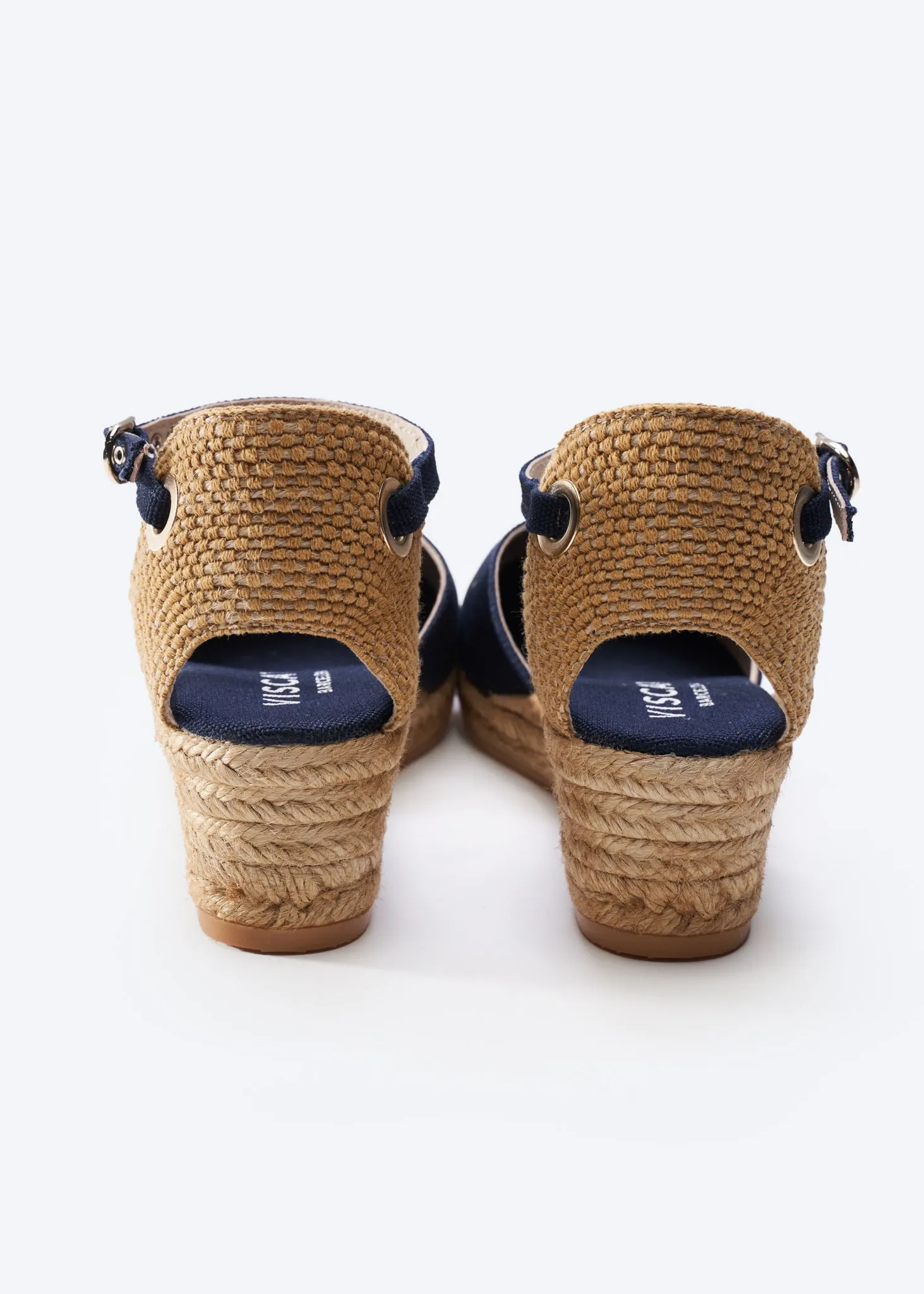 Pubol Canvas Espadrille Wedges by Viscata