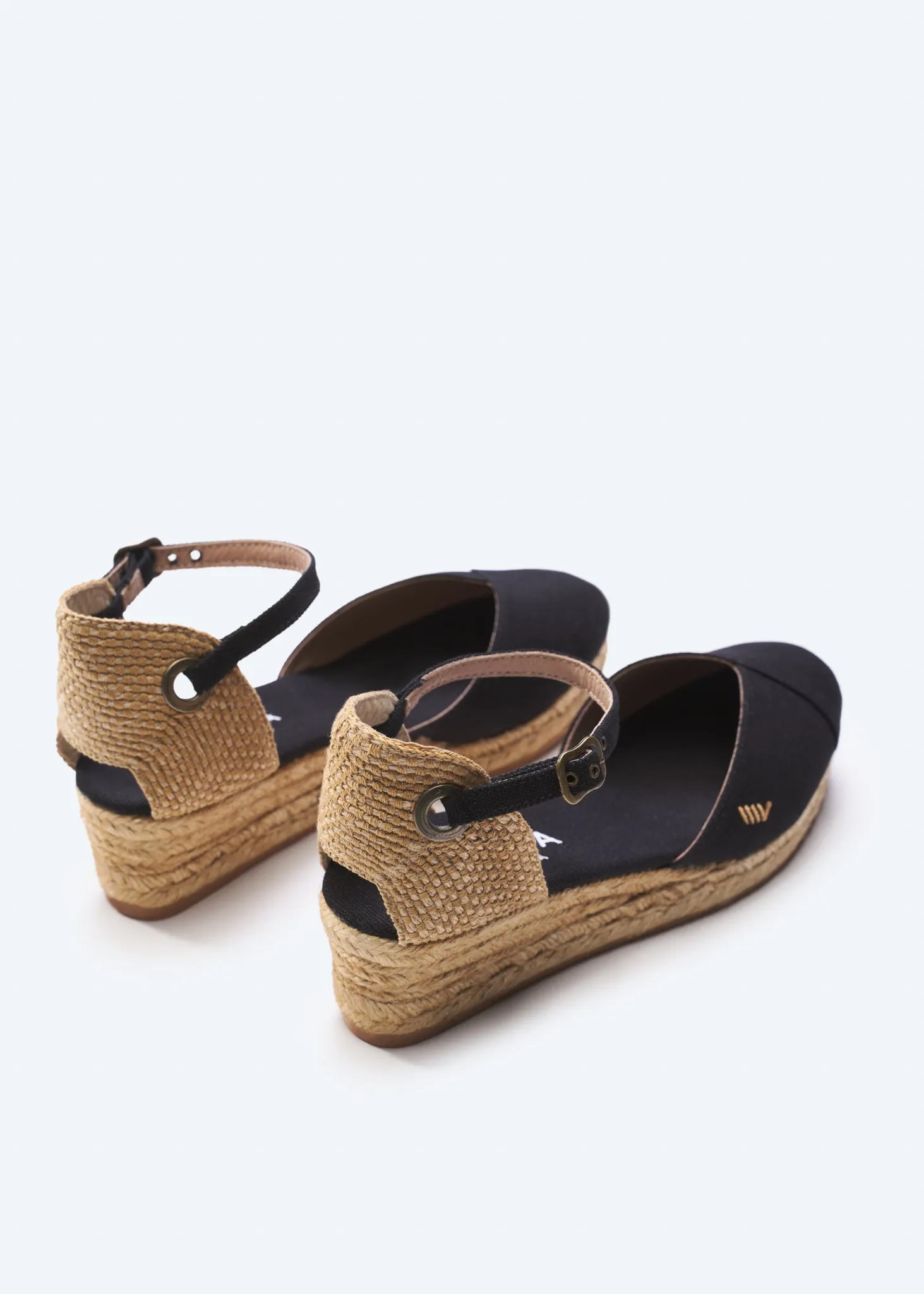 Pubol Canvas Espadrille Wedges by Viscata