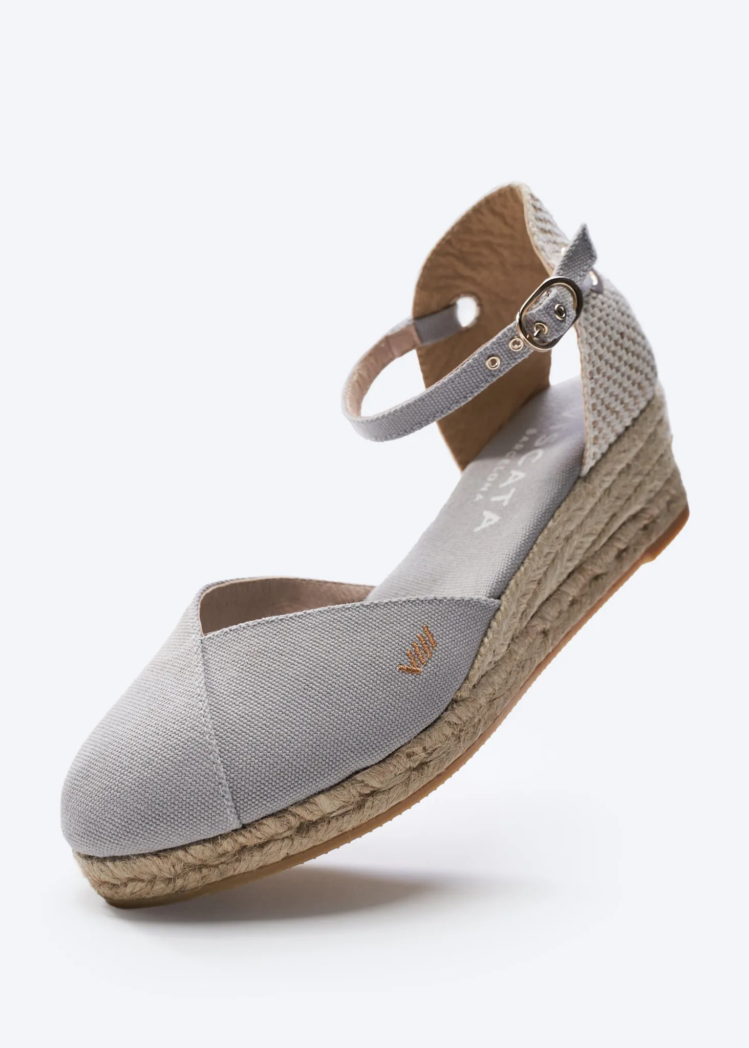 Pubol Canvas Espadrille Wedges by Viscata