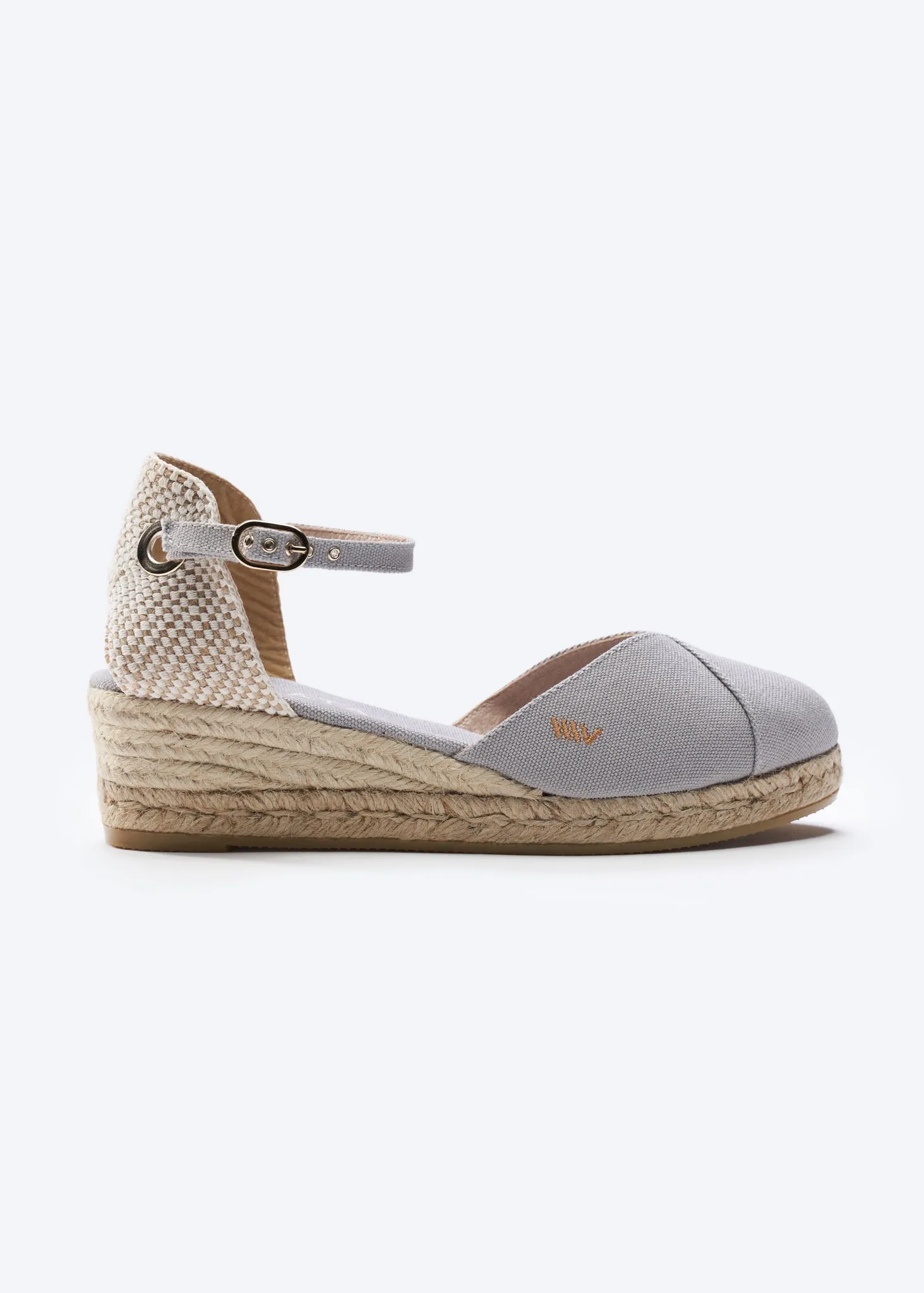 Pubol Canvas Espadrille Wedges by Viscata