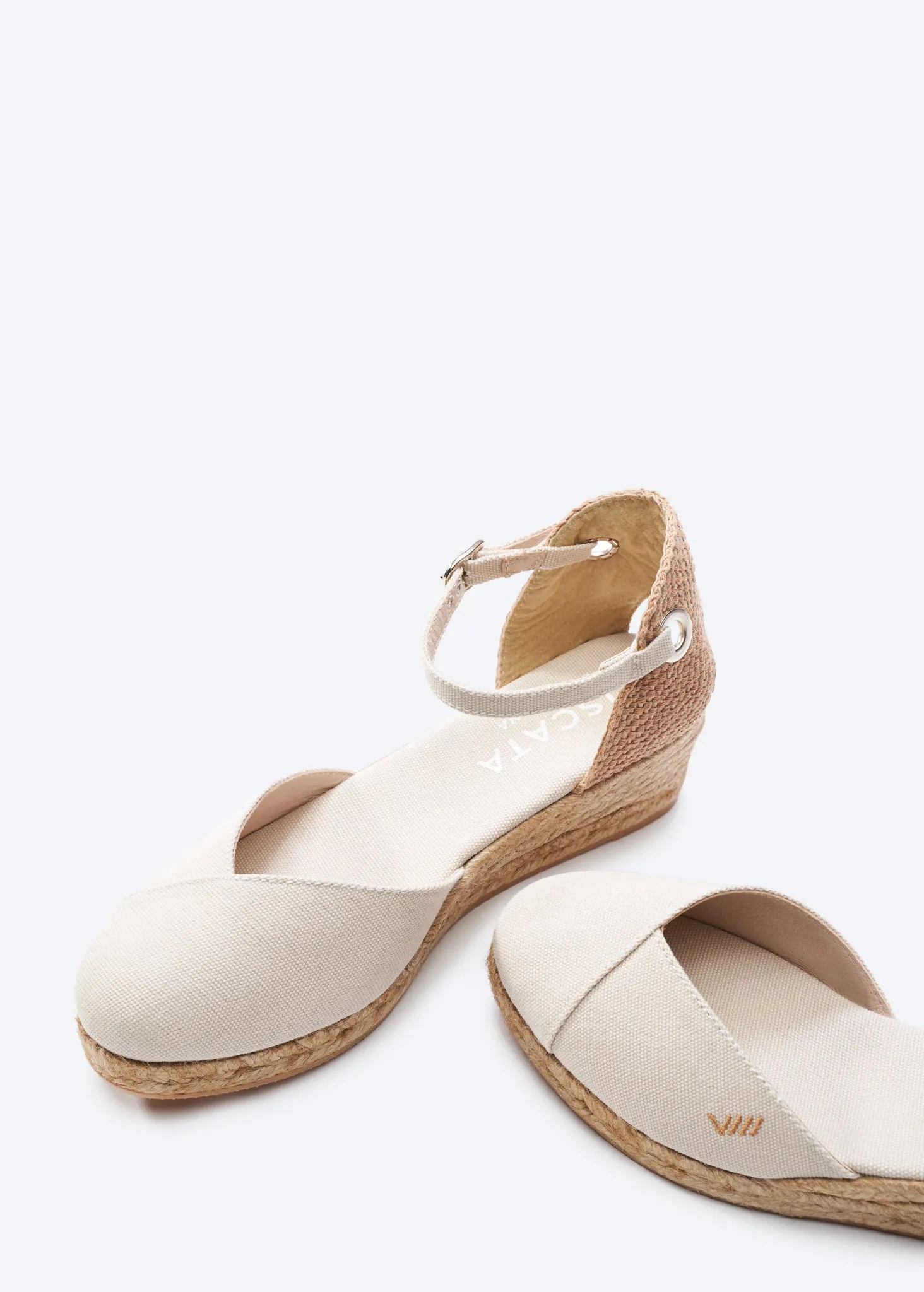 Pubol Canvas Espadrille Wedges by Viscata