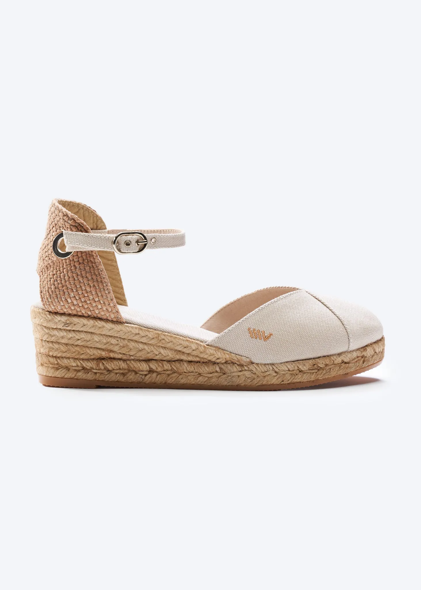 Pubol Canvas Espadrille Wedges by Viscata