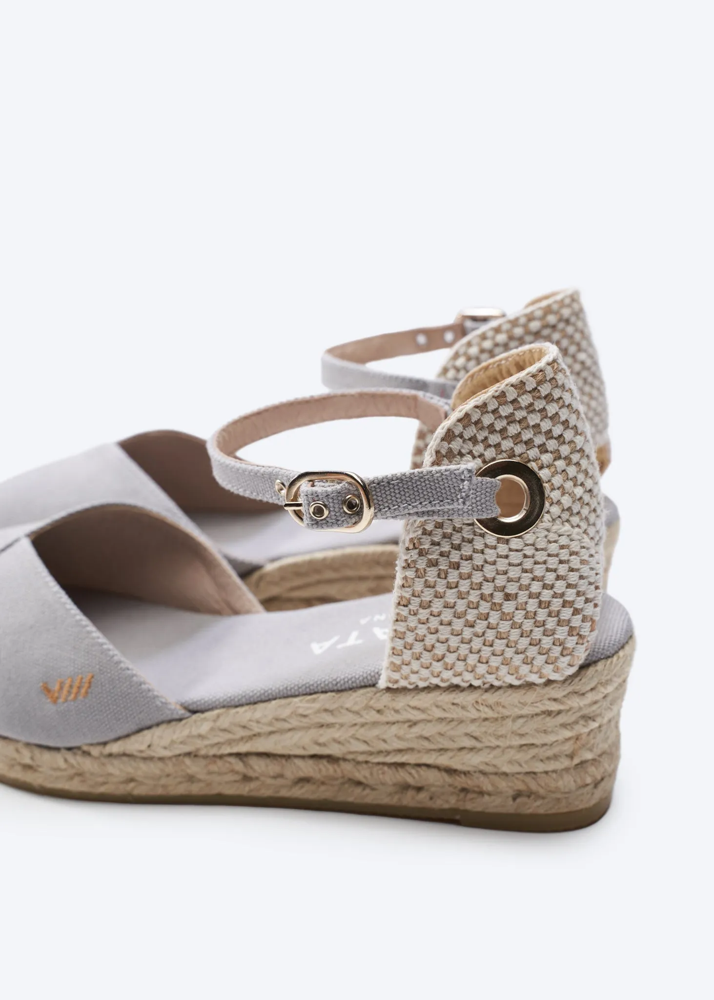 Pubol Canvas Espadrille Wedges by Viscata