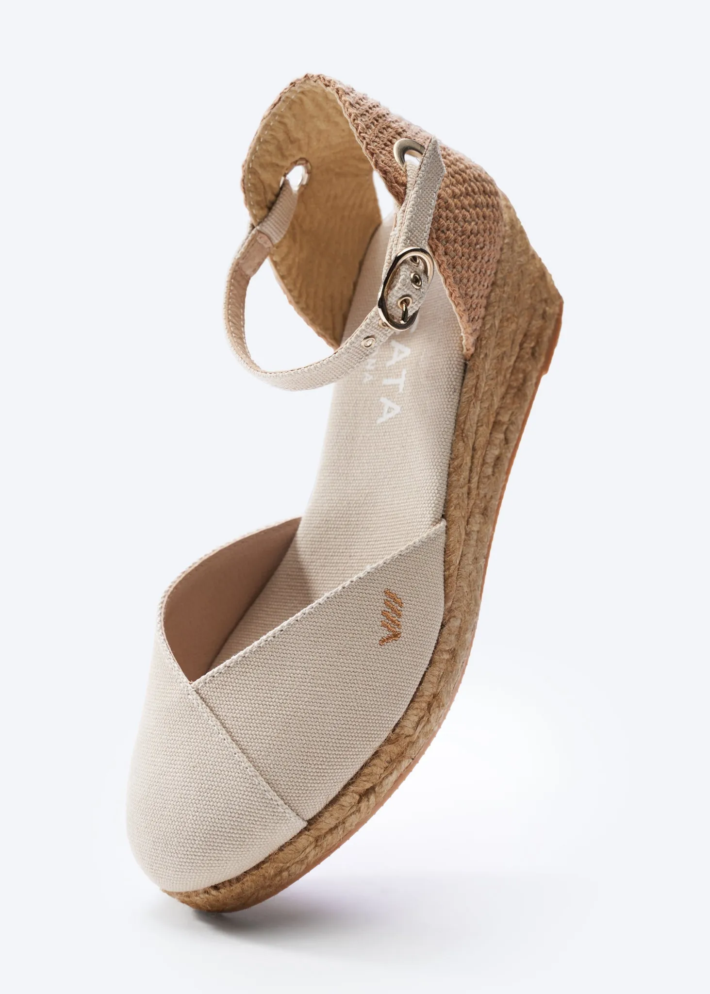 Pubol Canvas Espadrille Wedges by Viscata