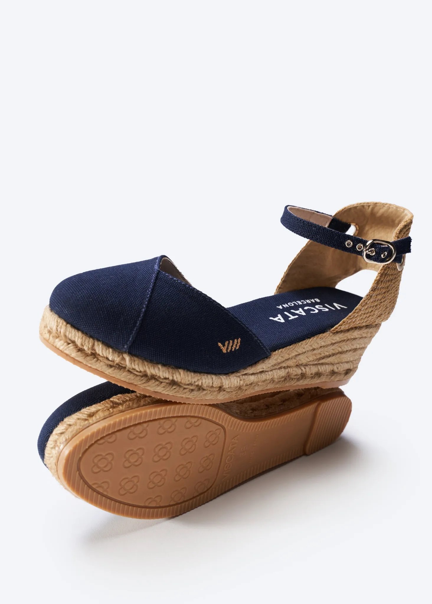 Pubol Canvas Espadrille Wedges by Viscata