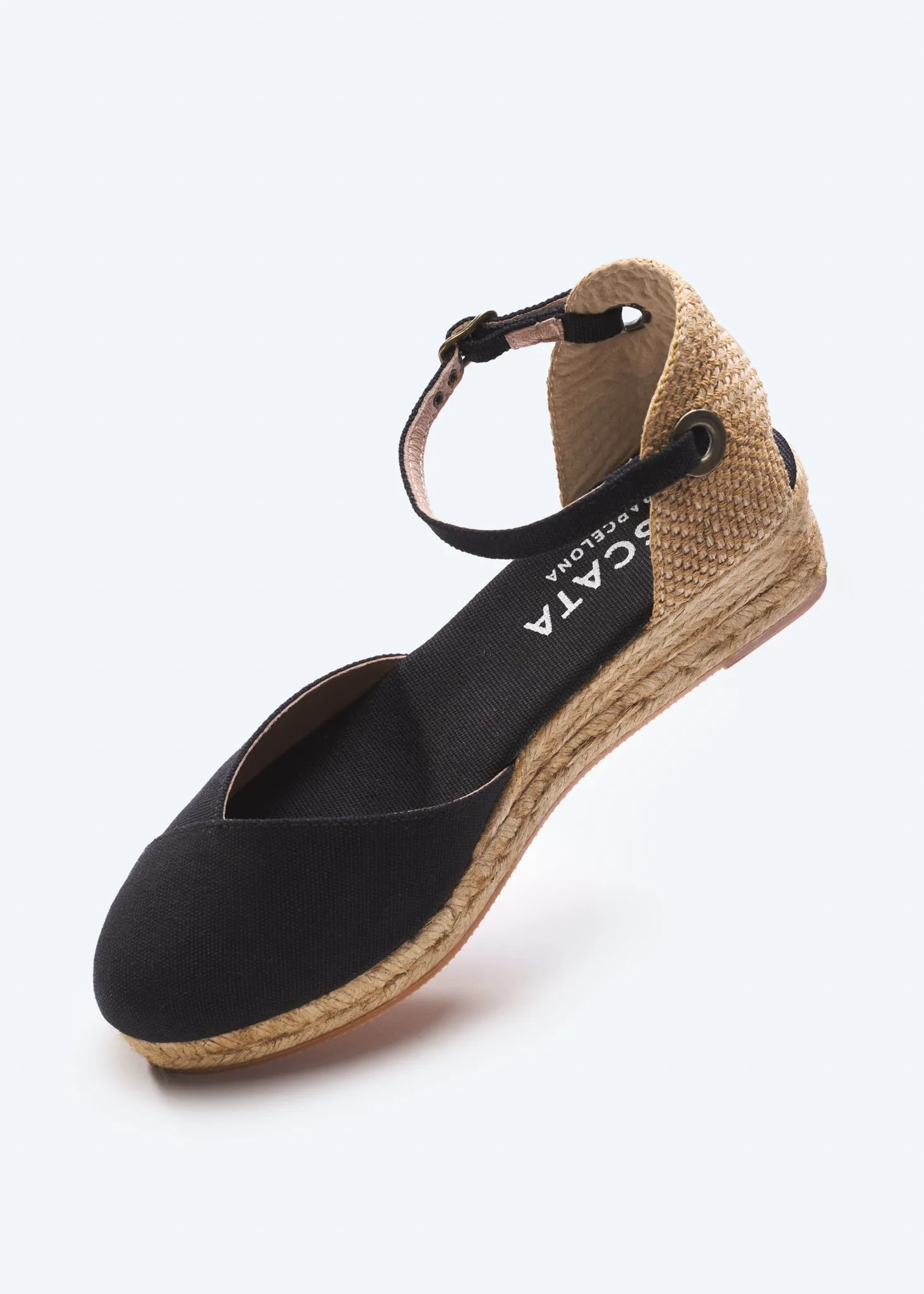 Pubol Canvas Espadrille Wedges by Viscata