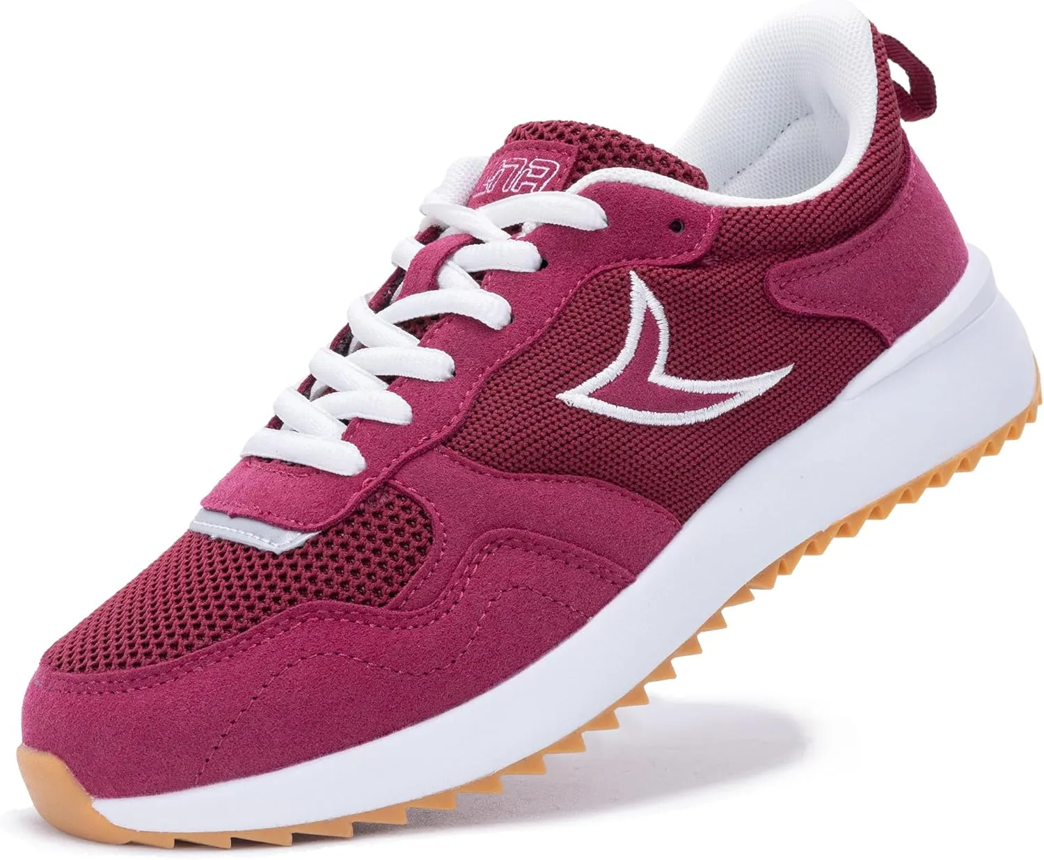 Quseek Womens Fashion Sneakers Tennis Walking Shoes Comfortable Lightweight Slip On Classic Retro Casual Non Slip Shoes for Woman Size 6-11