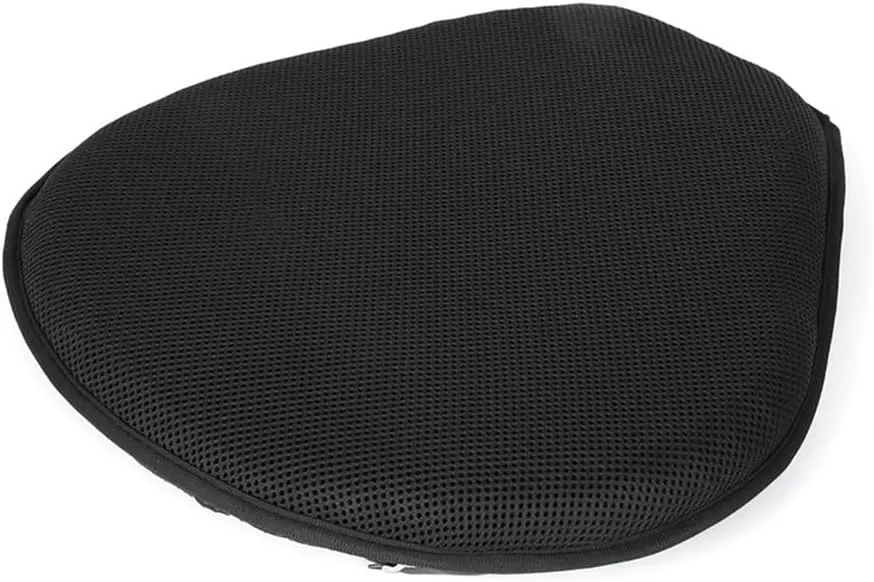 Rear Seat Cushion Motorcycle Seat Cushion Air Mesh Fabric Comfort Honeycomb Autobike Decompression Cover Shock Absorbing Pressure Relief Air Pad