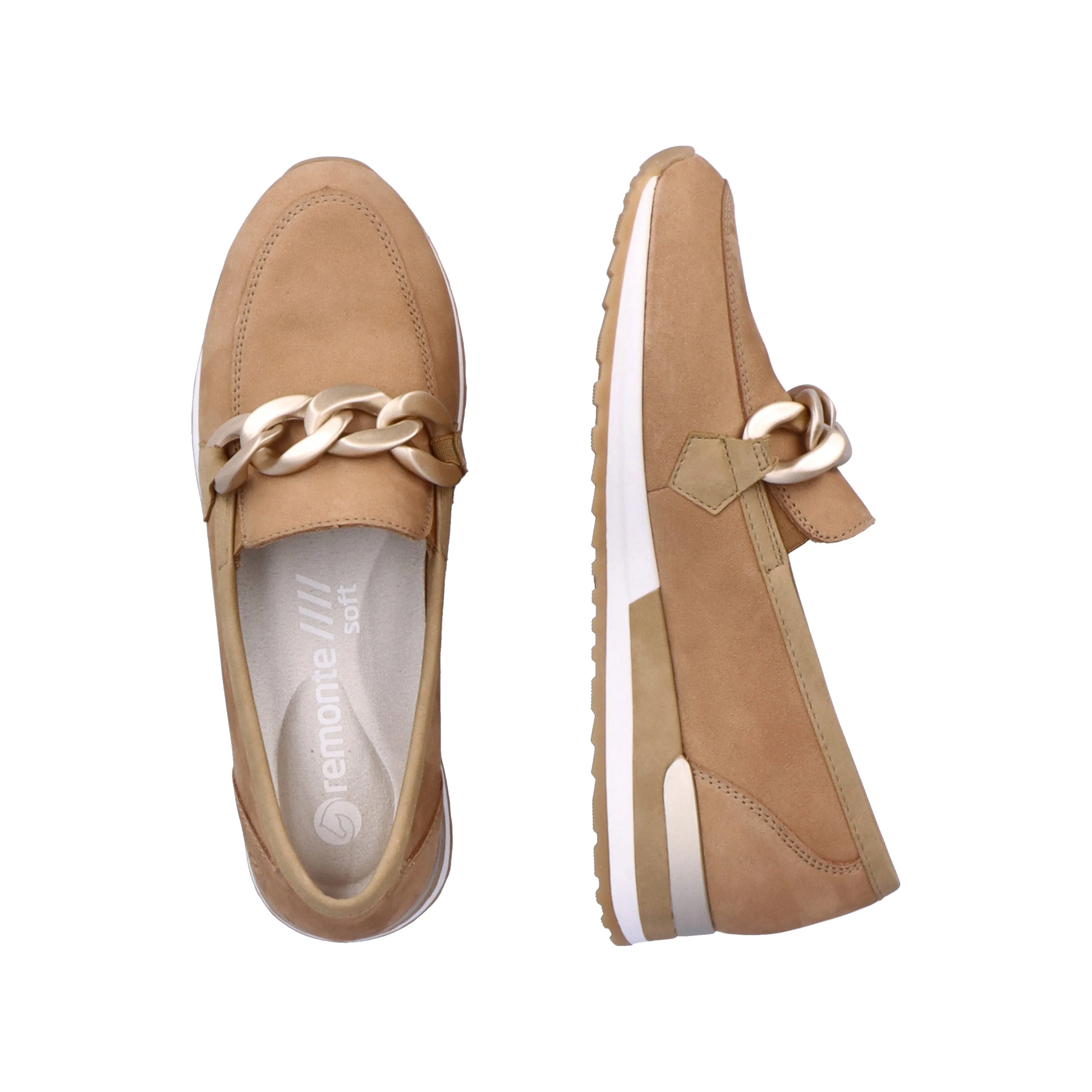 Remonte Ladies Slip On Wedge Loafer R2544-60