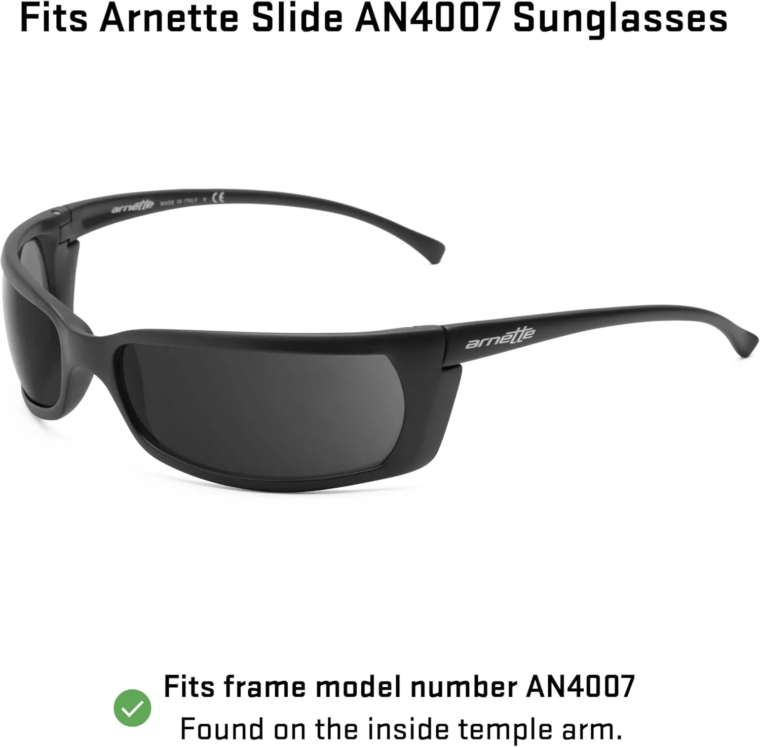 Revant Replacement Lenses for Arnette Slide AN4007