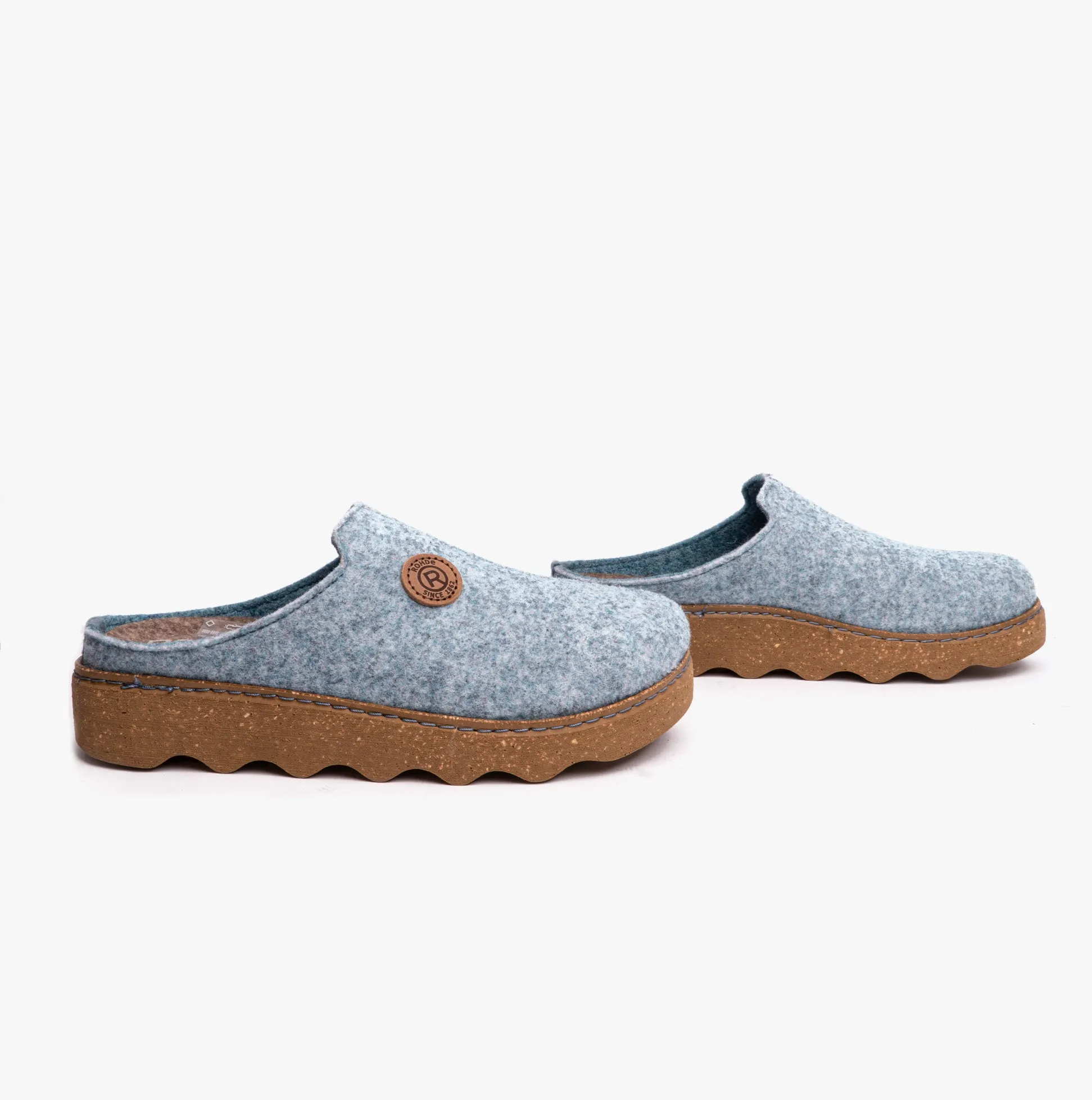 Rohde 6120-52 Womens Mule Slippers Baltic